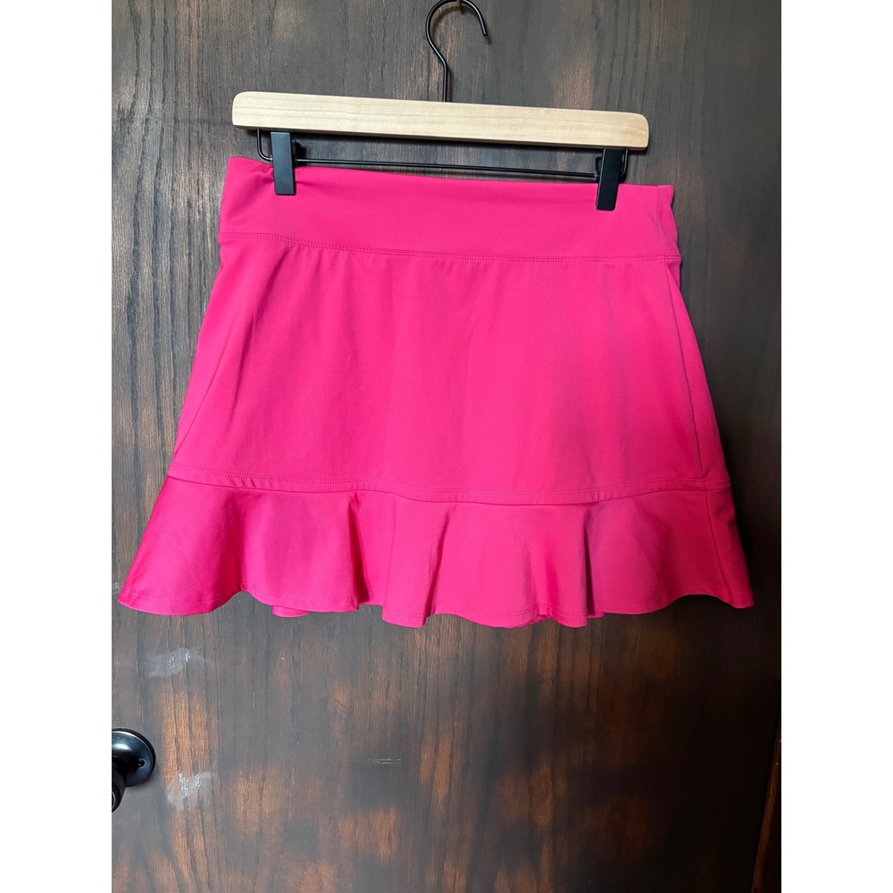 Tommy Bahama Golf & Tennis Pink Ruffle Skort Womens Medium Activewear Skirt - Picture 3 of 5